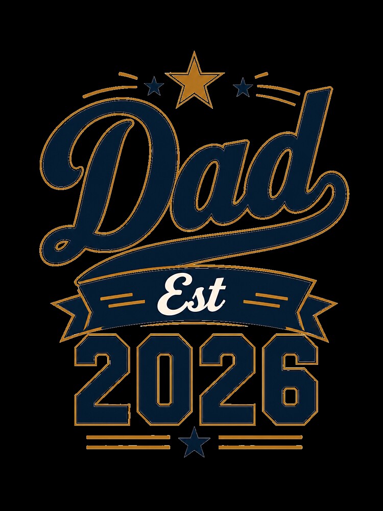Dad Est 2026 New Dad Gift Design by StyleLap
