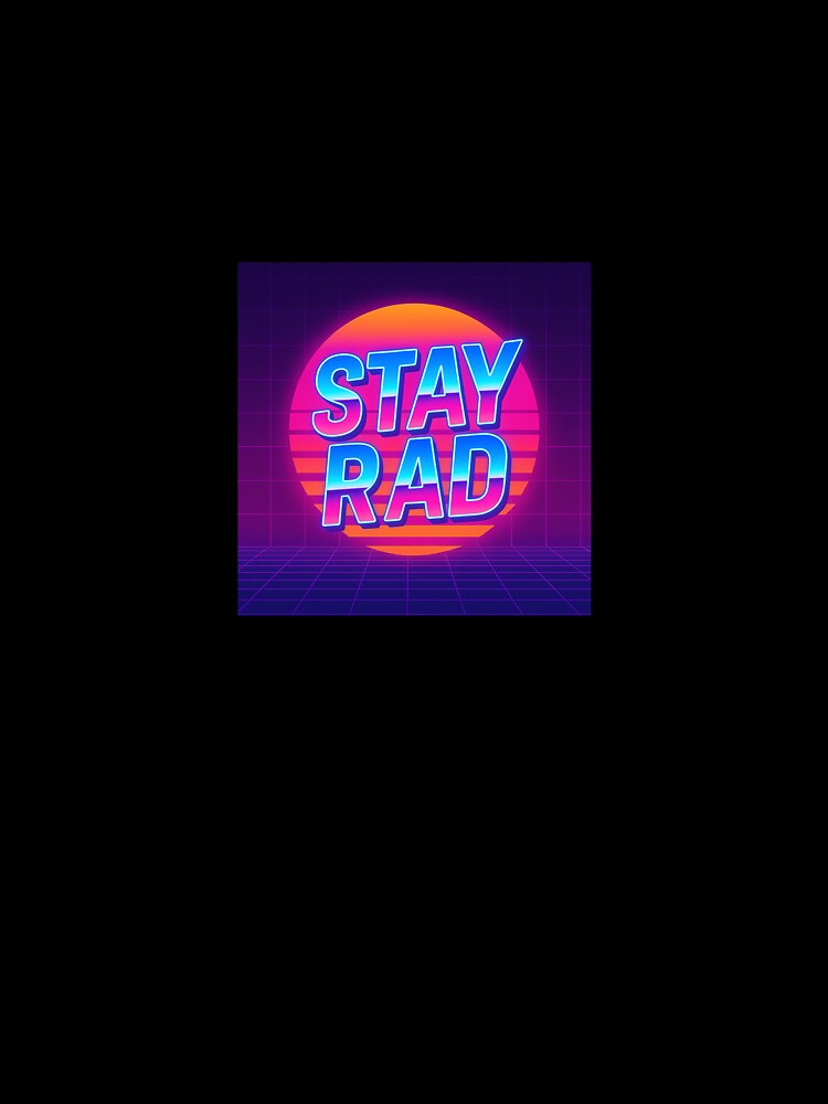 Stay Rad Colorful Logo by jrARTHOUSE