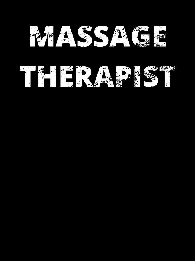Massage therapist relaxation health men women Retro Vintage by Jeangel97