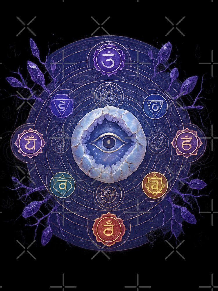 Opalite Consciousness Mandala – Cosmic Chakra Alignment by W963x