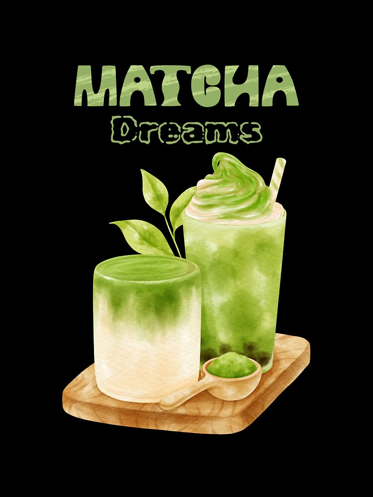 Matcha Dreams – Whimsical Pastel Matcha Art for Tea Lovers, Zen Vibes & Aesthetic Souls by Zezeshop1
