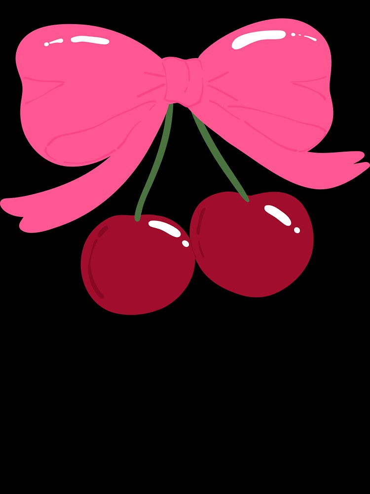 Coquette Strawberry  pink Ribbon by HappySunday001