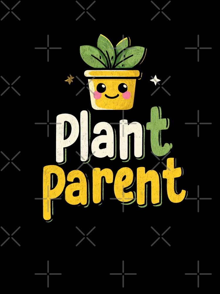 Cute Plant Parent Illustration Houseplant Lover Design by StickerHavenn