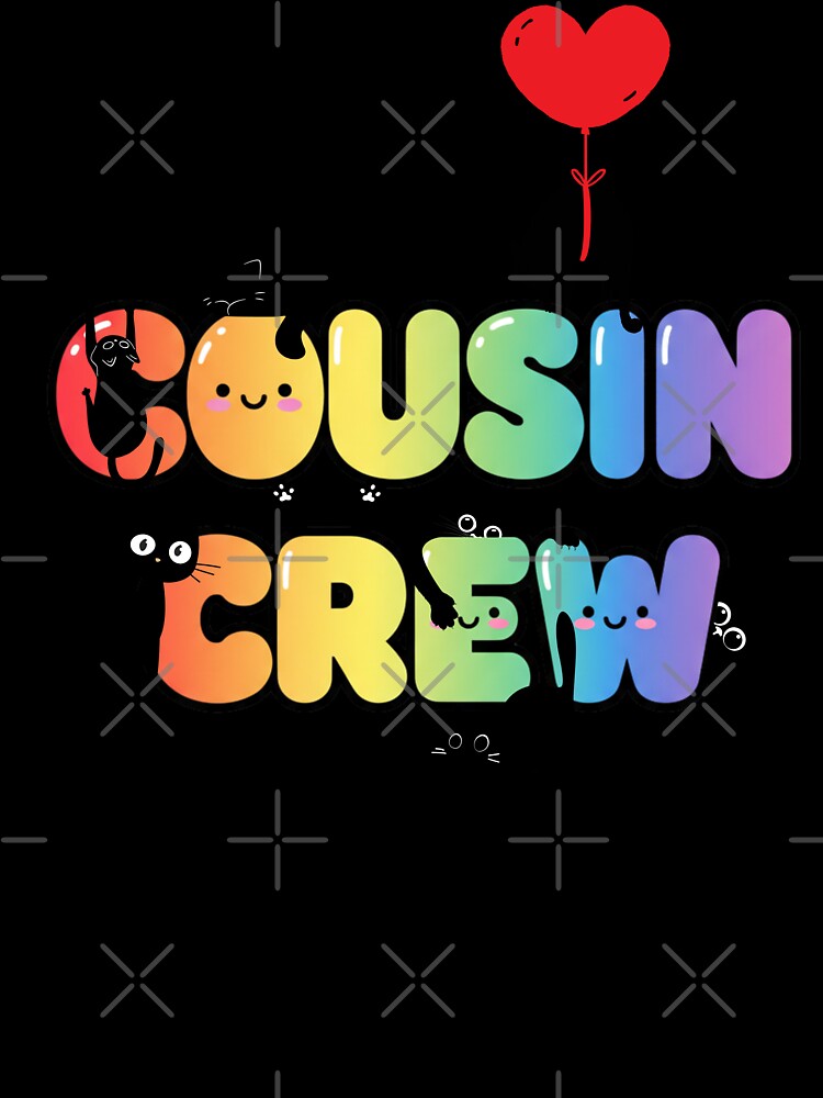 Cousin Crew Cute Cats T-Shirt – Cute Family Matching Tee by Happy'CLICK'