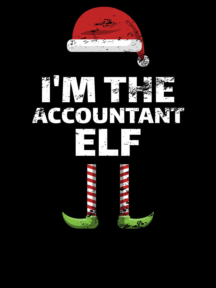 Christmas accountant elf matching group costume Retro Vintage by Jeangel97