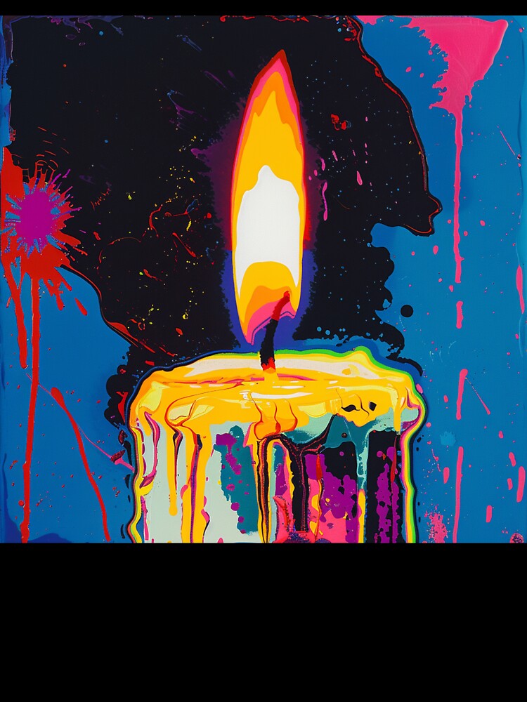 Candle Pop Art 9 by AstroRisq