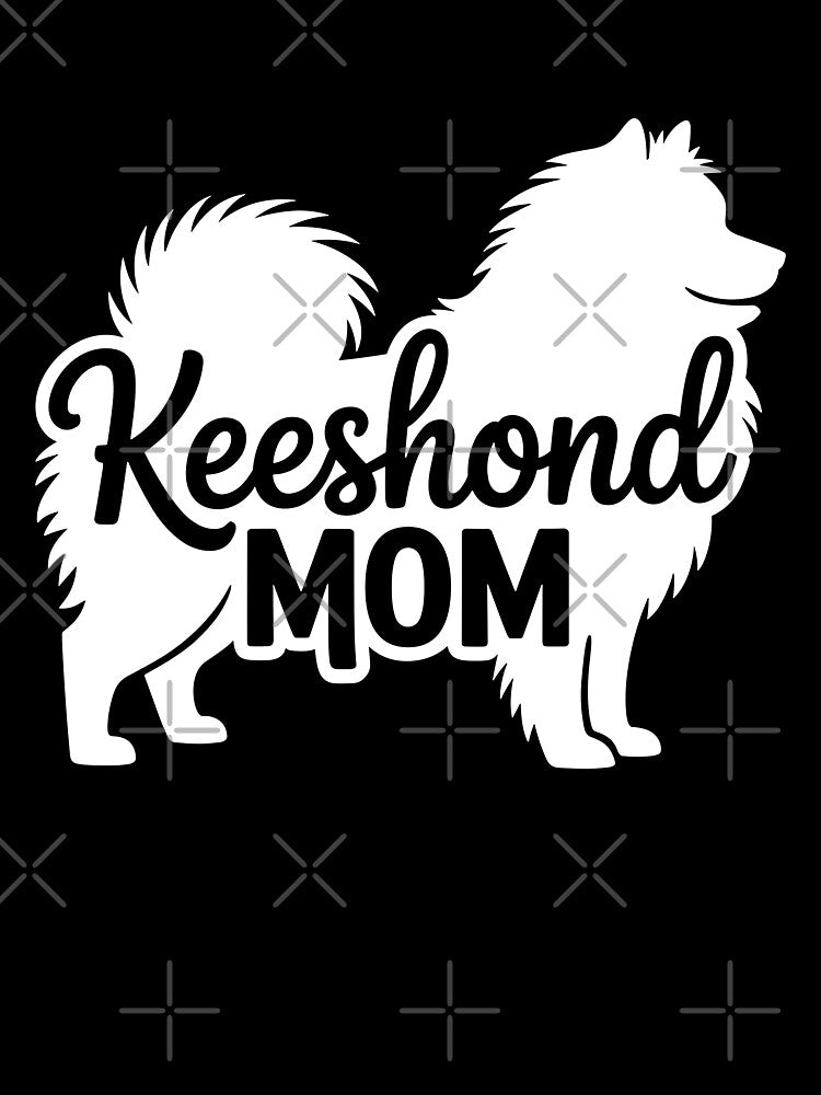 Keeshond Mom by theartfulaspie