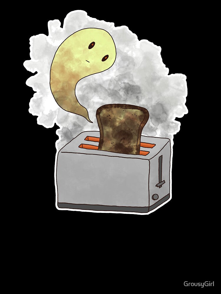 Burnt Toast Ghost by GrousyGirl