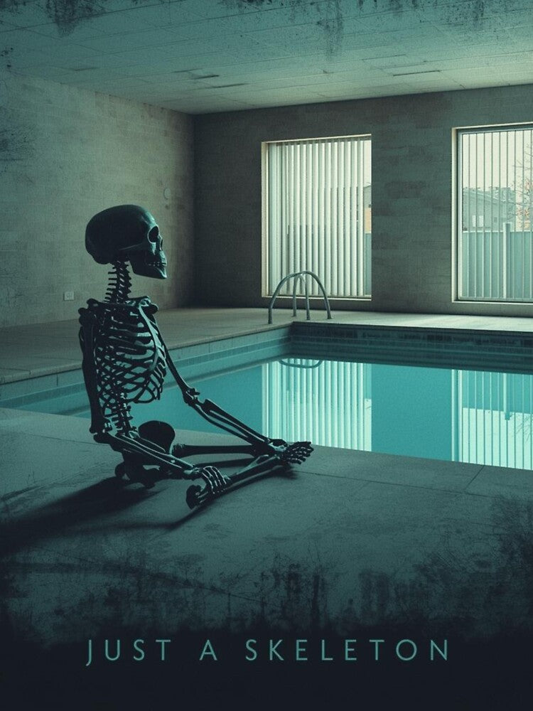 Just a Skeleton Liminal Surreal Scene by RED-MOUSE
