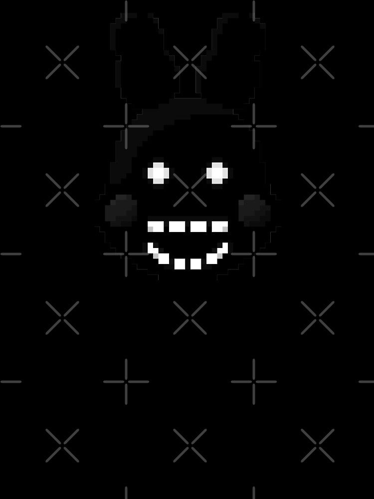 Five Nights at Freddy's 2 - Pixel art - Shadow Bonnie by GEEKsomniac