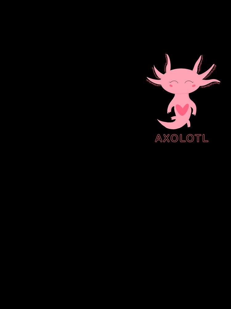 Cute Pink Axolotl by DoubleTroubleJ
