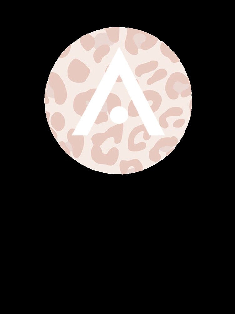 Light Pink Cheetah Print Aveda Logo by Dalaura