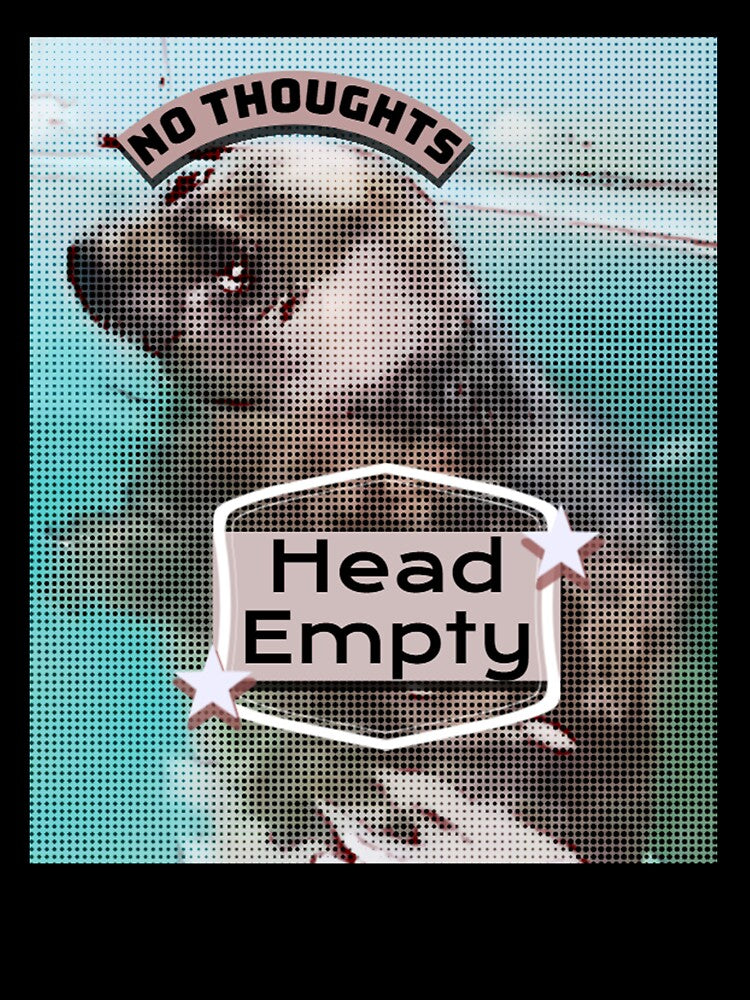 No Thoughts Head Empty Seal by bajablaest