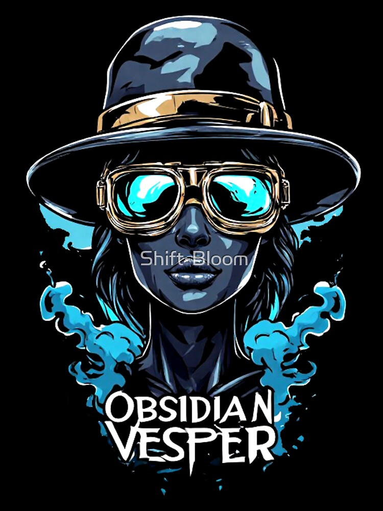 Obsidian Vesper Female Classic - Premium Enamel Rebel Art_01 by Shift-Bloom