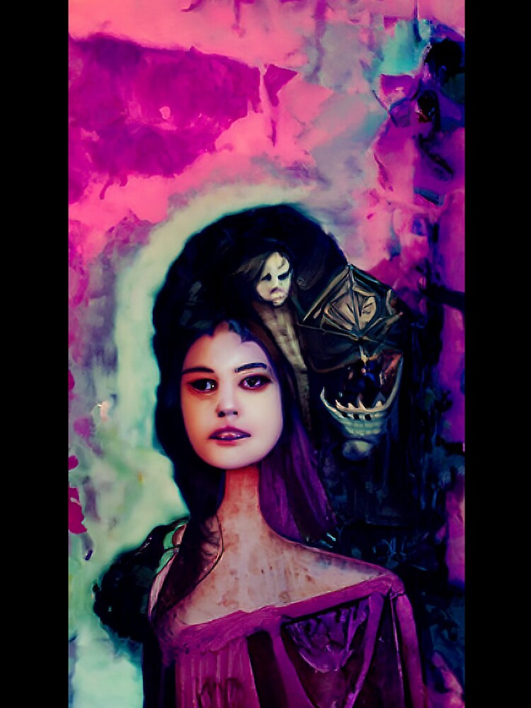 a pastel goth with the demon marquis amon by kiertwice