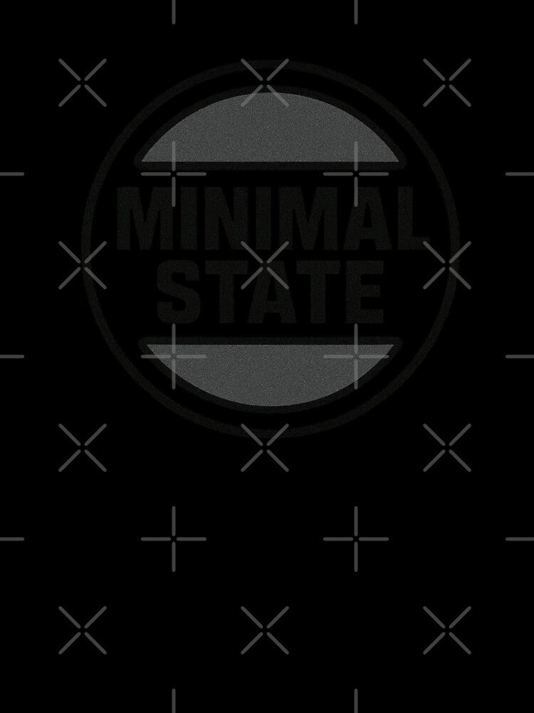 Minimal State – Techno Minimal Logo by |TRSSHOP|