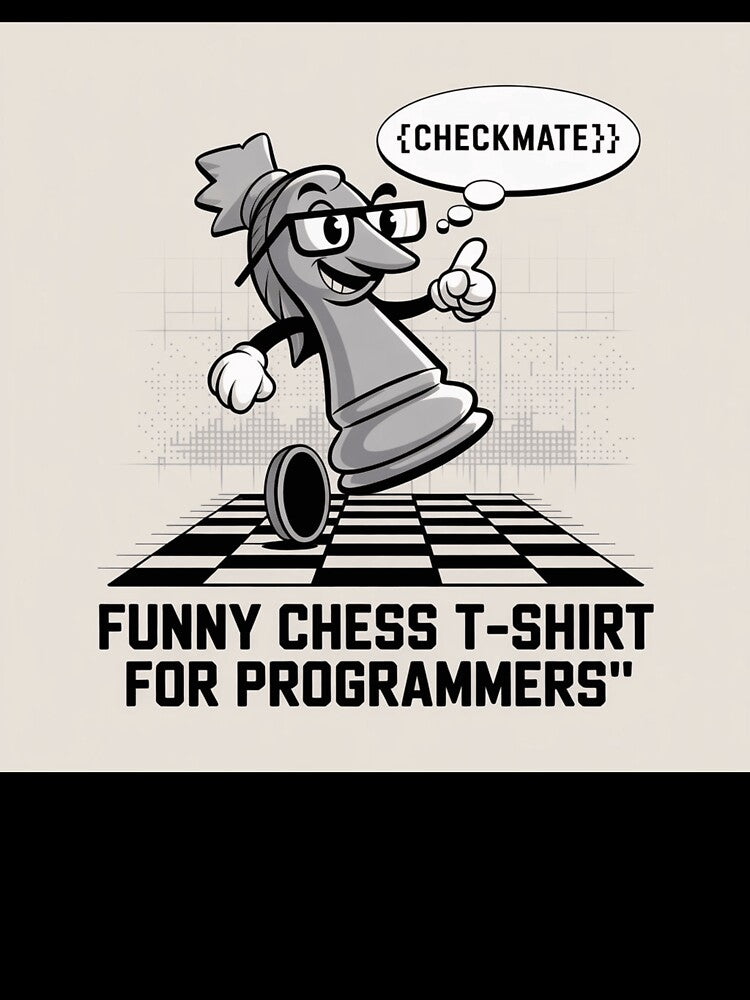 Checkmate! Funny Chess Shirt for Programmers. by waldex44