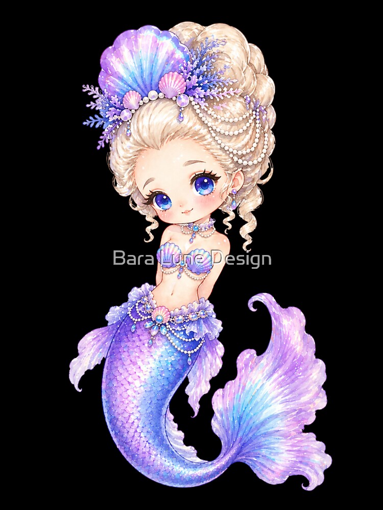 Marie Antoinette Mermaid Princess by Bara Lune Design