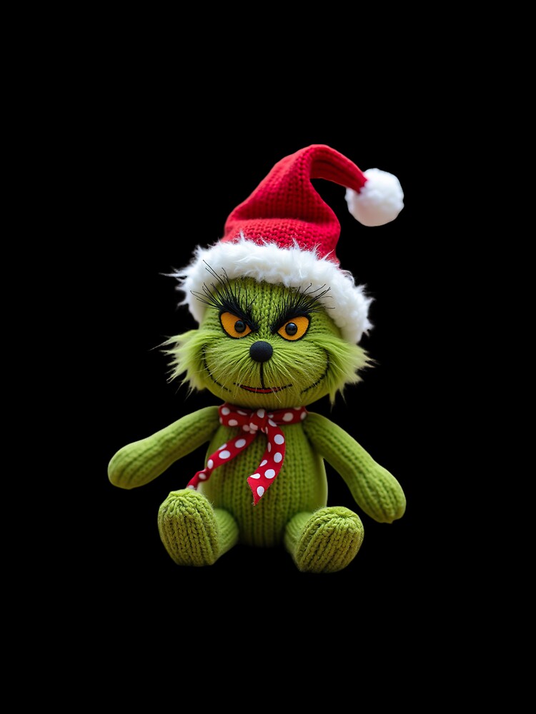 Grinch, But Make It Cozy: A Knitted Christmas Stealer by 2gather1ness