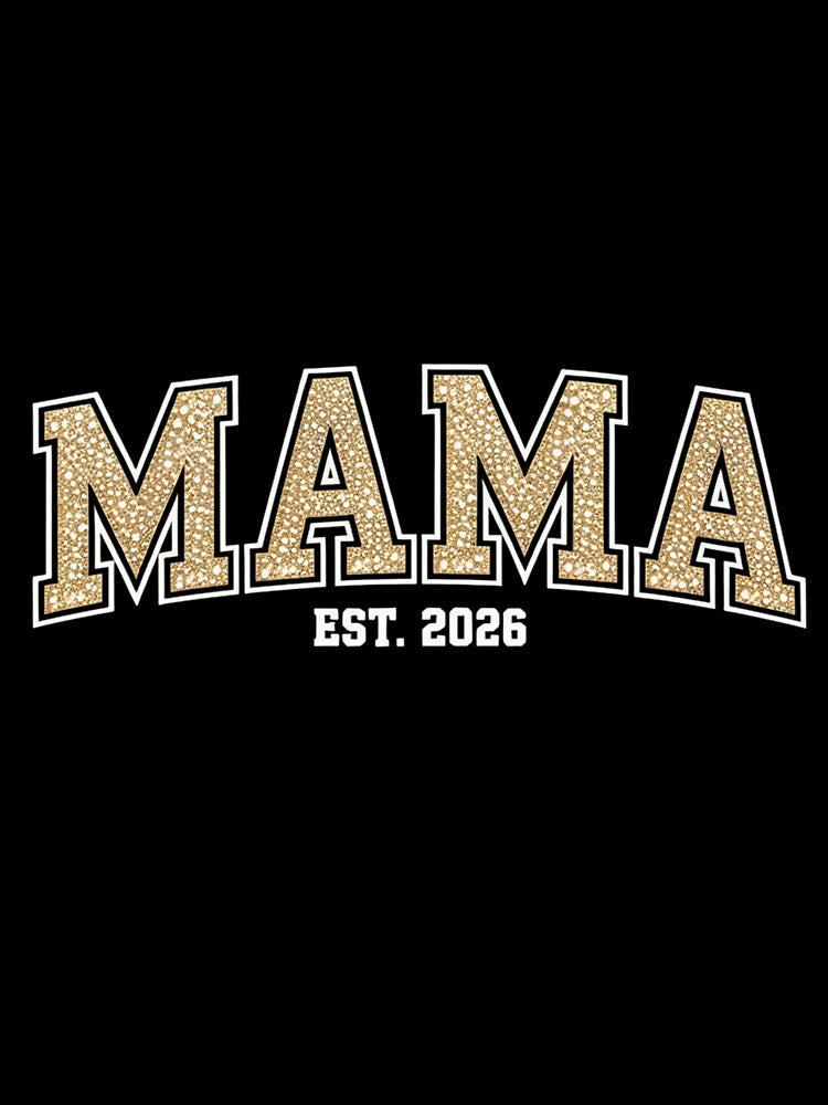 Mama Est 2026 Leopard Baby Mother New Mom to Be 2026 by Rrettgison