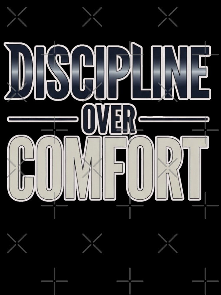 Discipline Over Comfort | Aesthetic Biohacking Tee - Cold Plunge Edition by FitEnvy