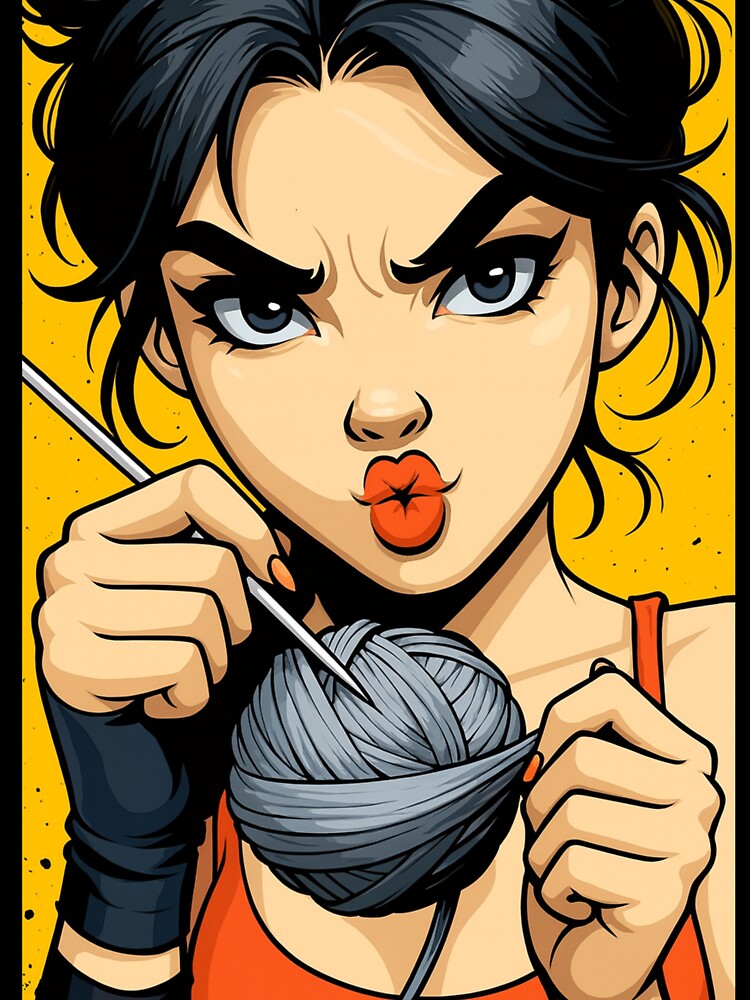 Knitting Fury – Yarn Warrior Edition by ArtesioByZaber