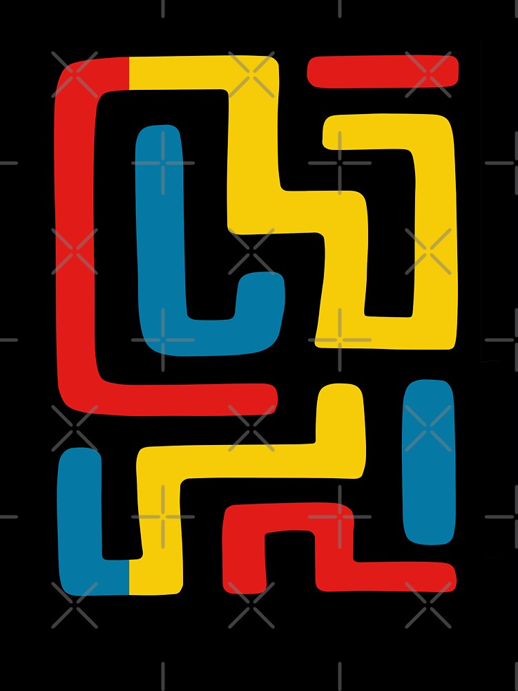 Mid Century Modern Abstract by tonymagnerart