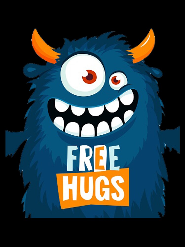 Monster hug hugs funny by Jonejonez