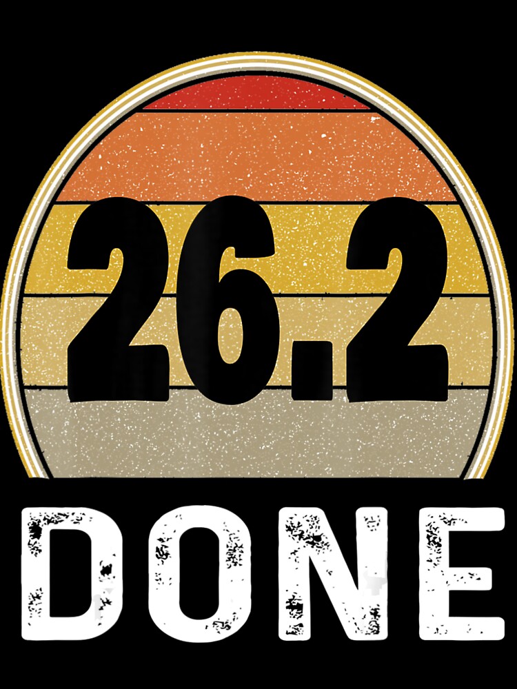 26.2 Full Marathon Done Runner Running Support by LohaetaGyaseas