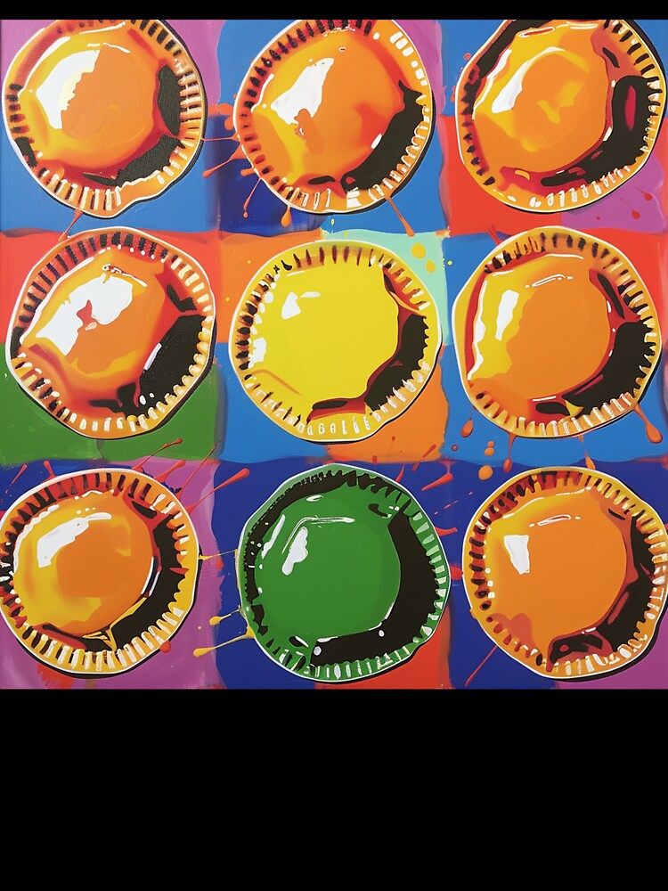 Ravioli Pasta Pop Art 1 by AstroRisq