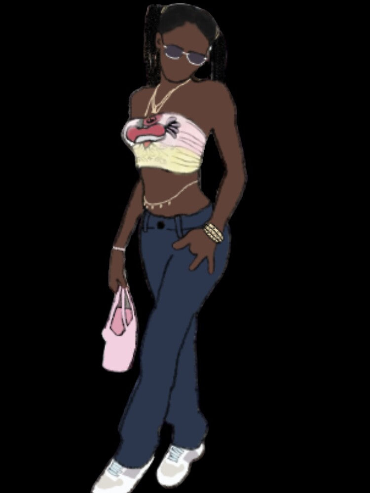 2000's y2k black girl by hannahhamo