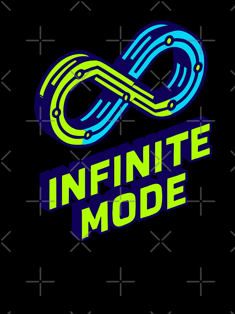 Infinite Mode — Neon Futuristic Energy Art by DSGIN4YOU