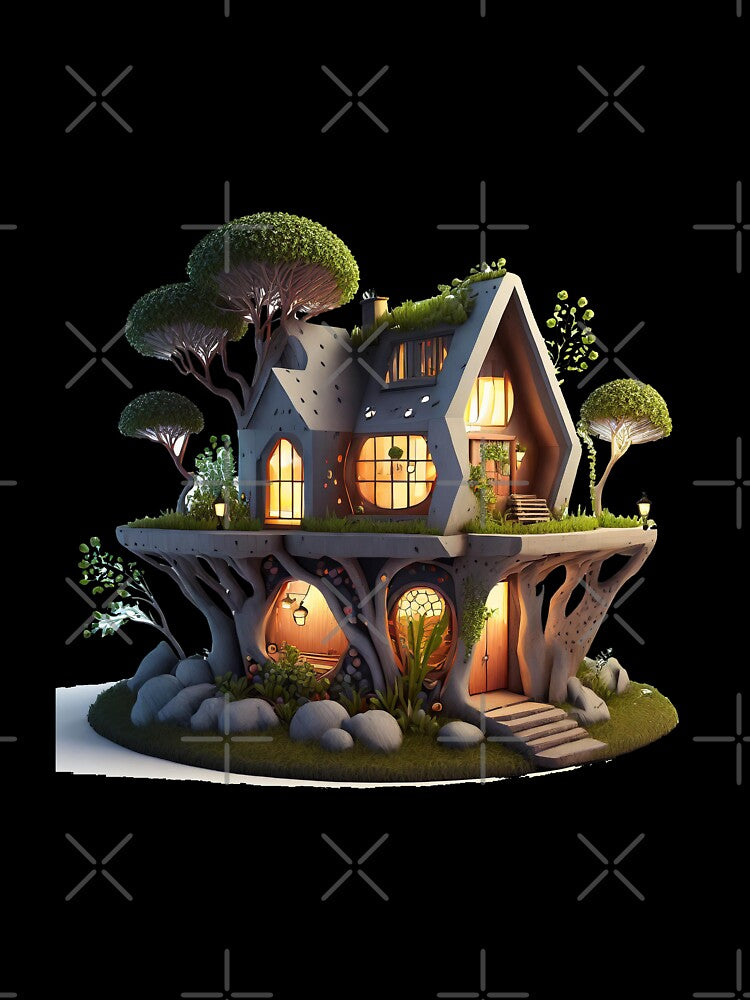 Steam Solar Punk House by cubiask