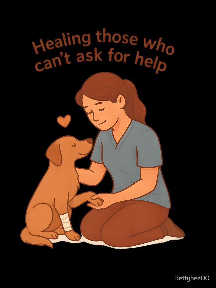 Healing those who can't ask for help - vet life by Bettybee00