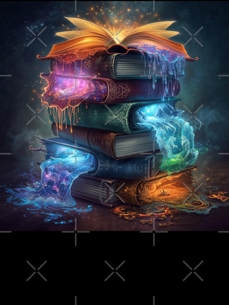 Book Lovers Surreal Fantasy Art by Drinkfanity