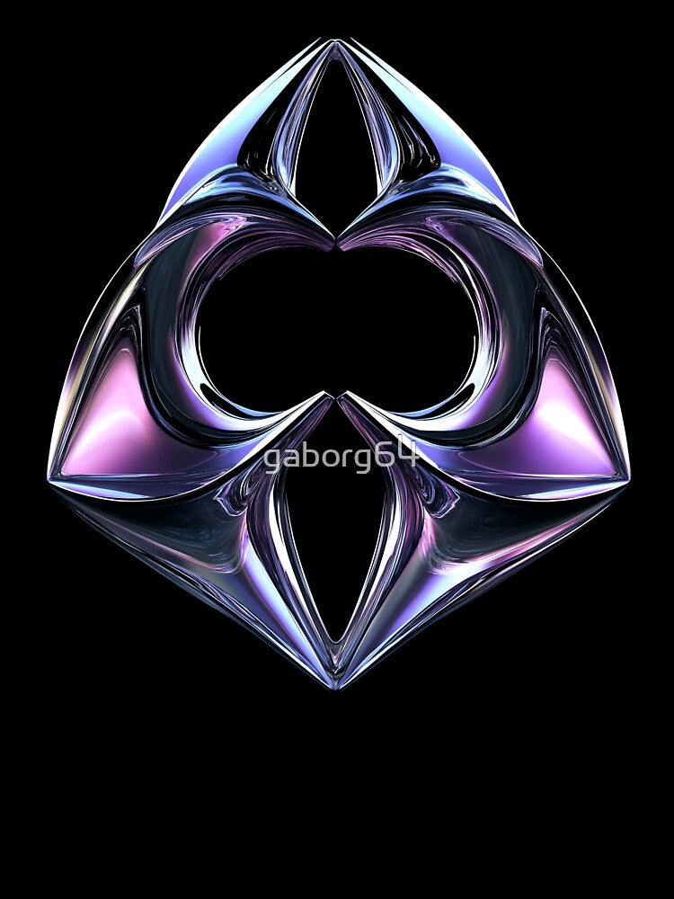 Liquid Chrome Totem by Bearabilia