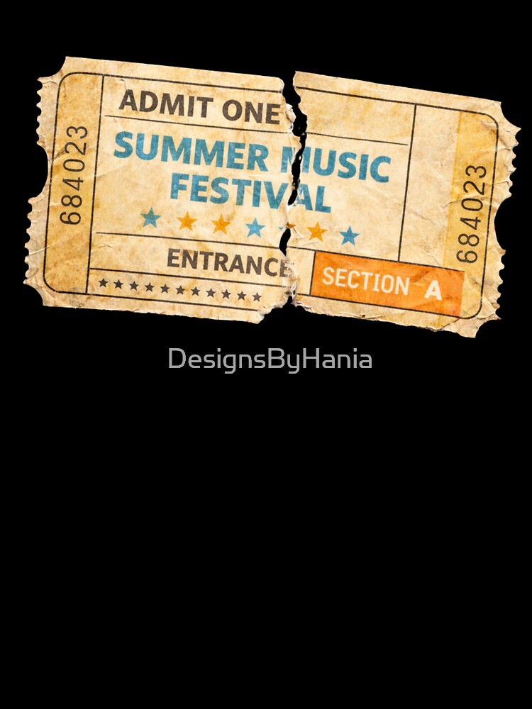 Festival Ticket – Section A by DesignsByHania