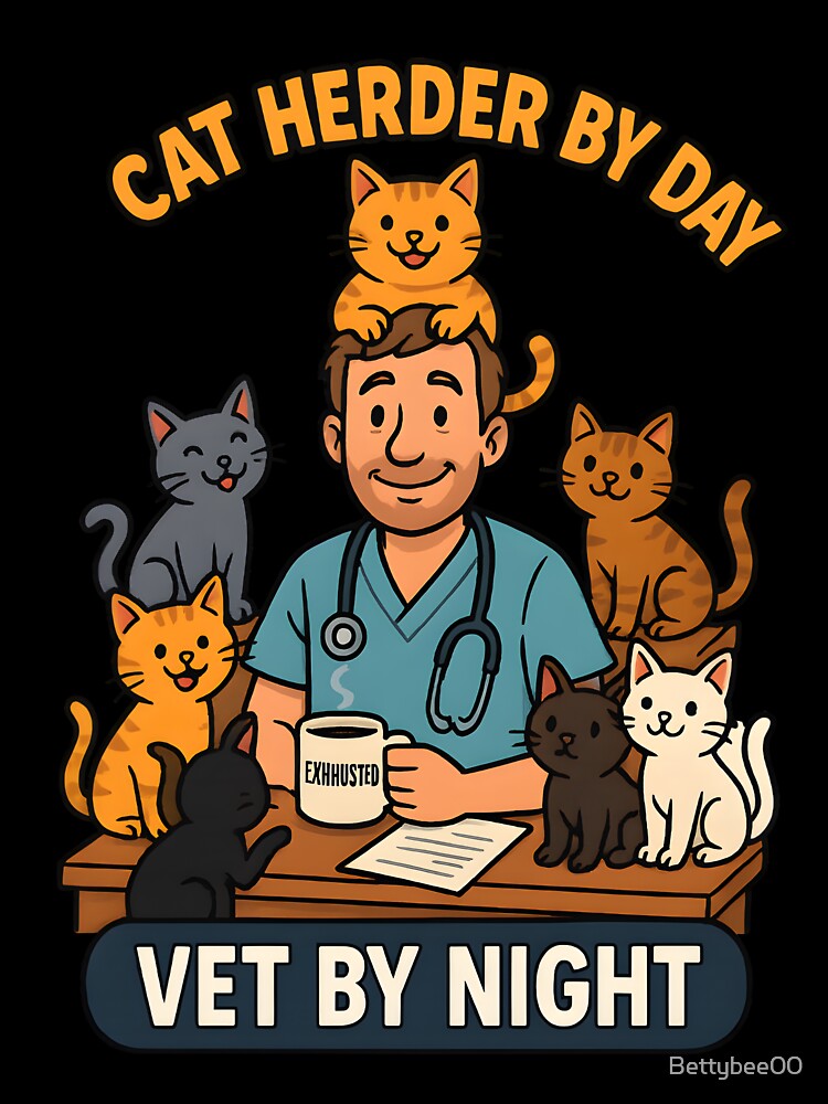 Vet life - cat herder by day - vet by night by Bettybee00