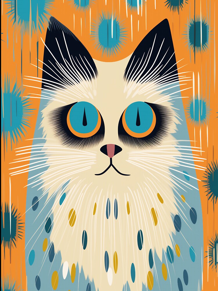 Crazy Kitten by EnchantArtCo