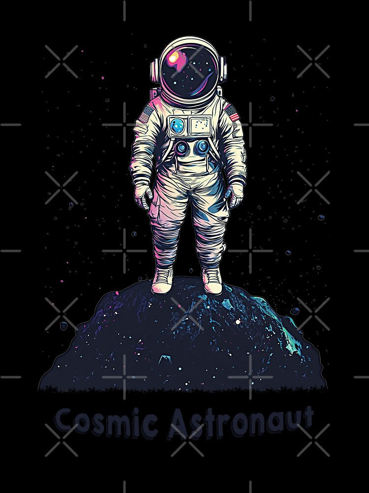 Cosmic Astronaut with title by Aurora of Andromeda