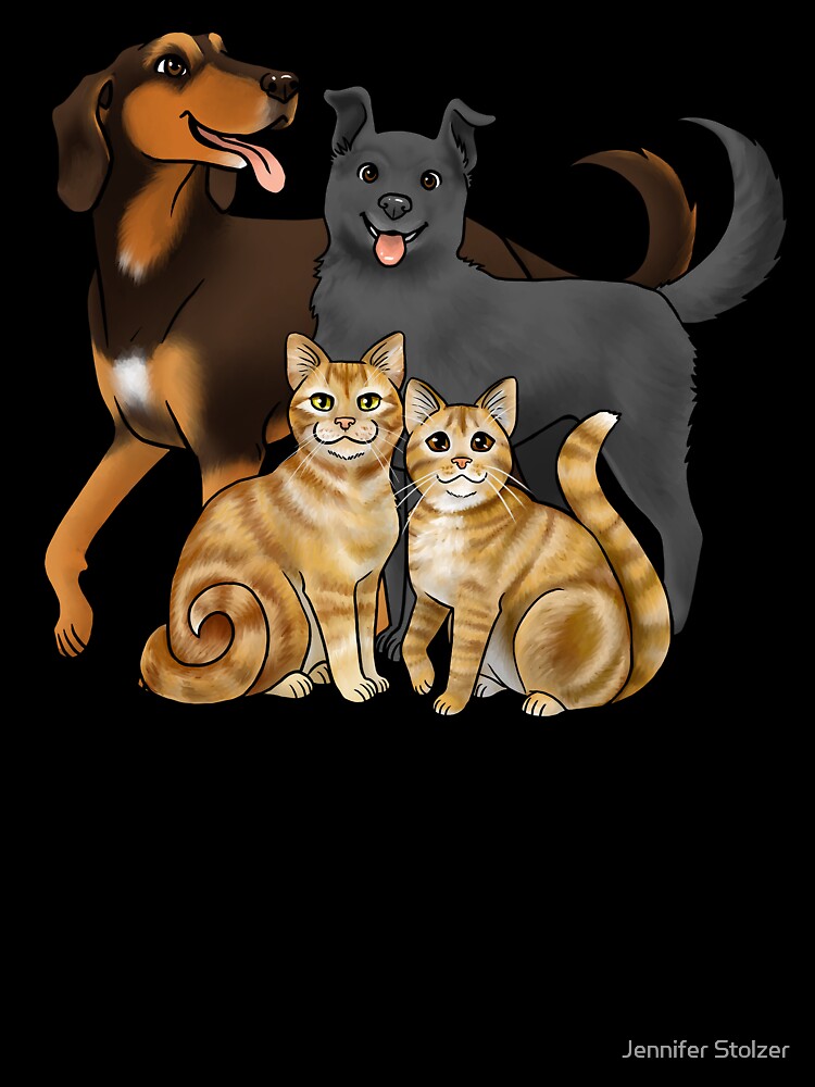Custom - Young Family Group by Jennifer Stolzer