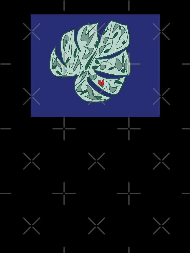 Ode to Monstera Blue by MyArtMind