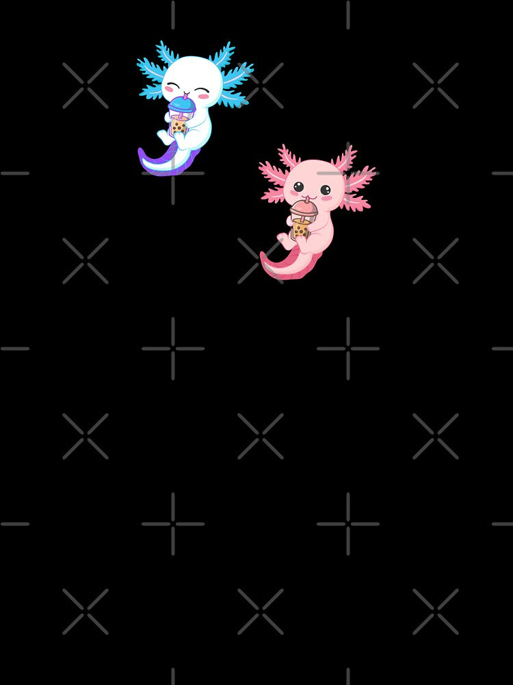 Cute axolotl by Manbex