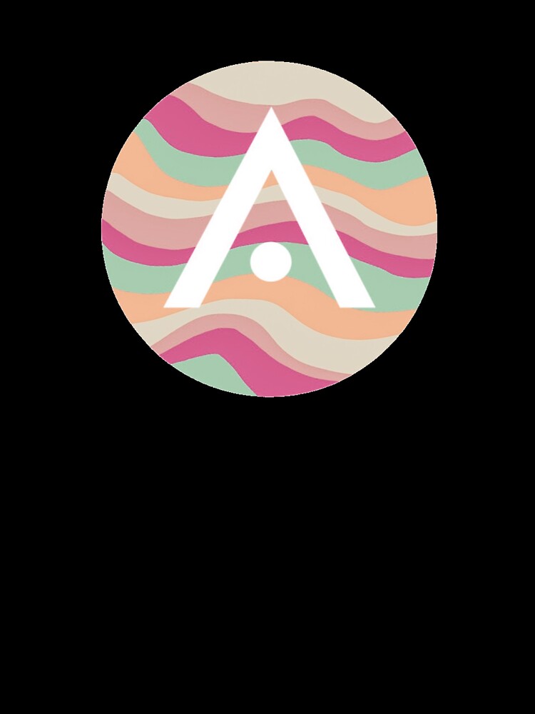 Striped pastel Aveda Logo by Dalaura