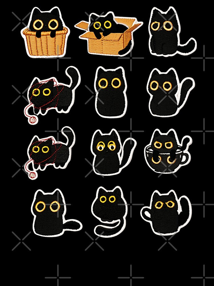 cat loaf cute kitten of types, cat lover funny t-shits by HomeFarShop