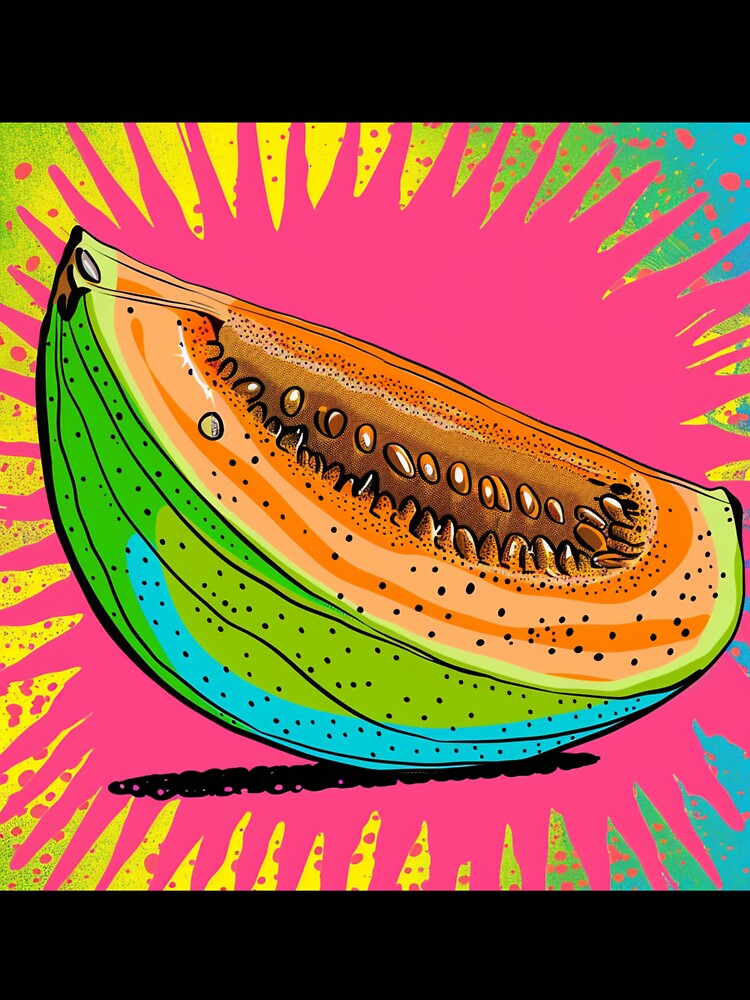 Rockmelon Pop Art 1 by AstroRisq