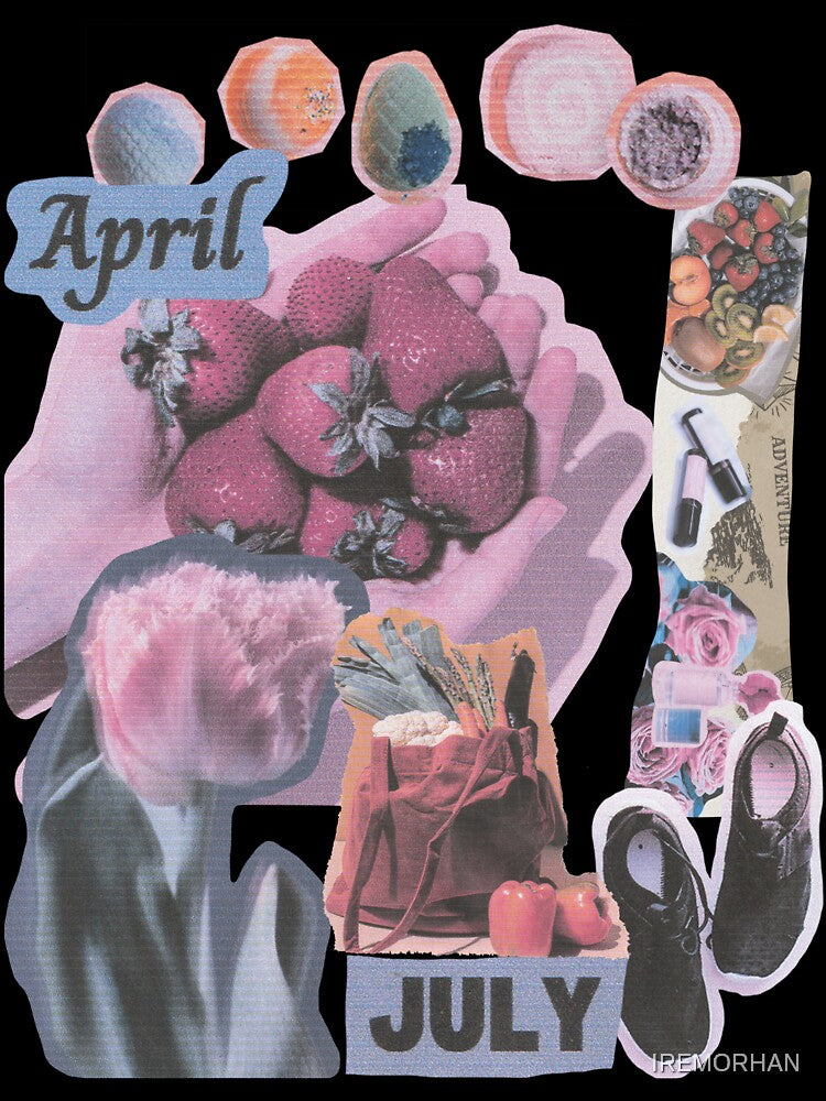 April & July: Vintage Collage and Grunge Aesthetic by IREMORHAN
