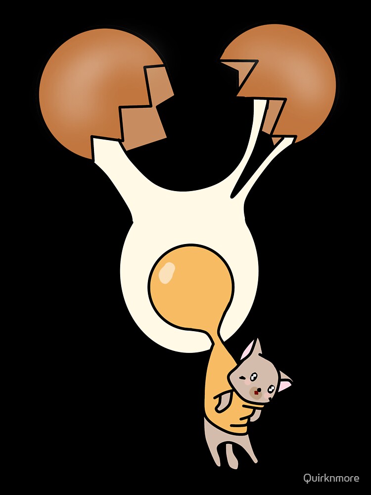 kawaii falling cat by Quirknmore
