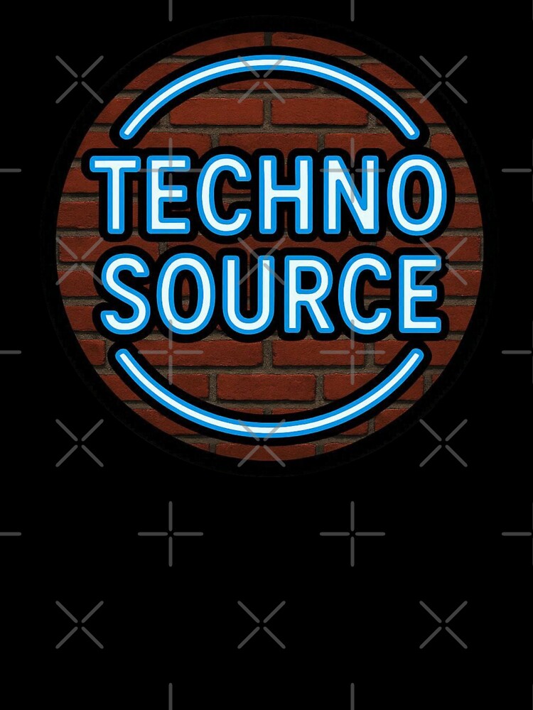 Techno Source – Neon Underground Design by |TRSSHOP|
