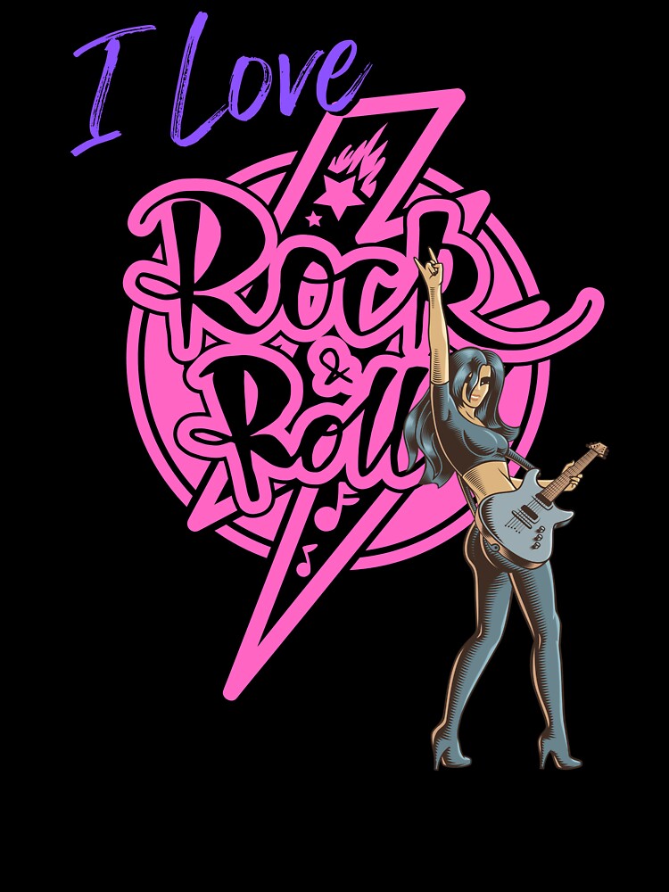 I Love Rock& Roll - Pink, Light by Mean-Musician
